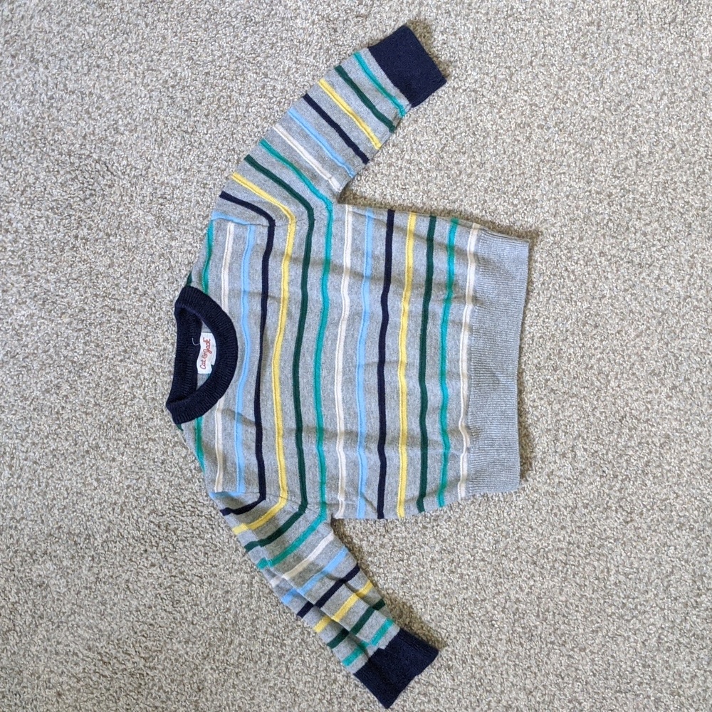 Cat & Jack Striped Sweater